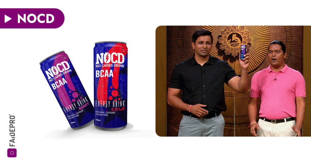 NOCD drink brand an their owners on shark tank india